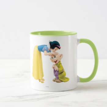 Snow White Kissing Dopey On The Head Mug by SevenDwarfs at Zazzle