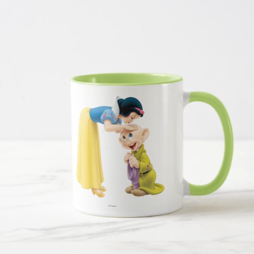 Snow White Kissing Dopey on the Head Mug