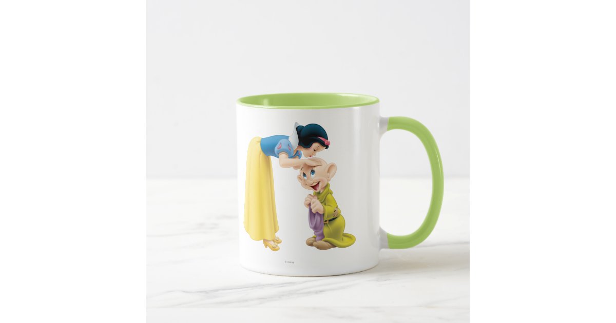 Snow White Kissing Dopey On The Head Mug Zazzle 