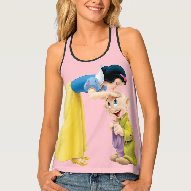 Snow White Kissing Dopey On The Head Tank Top Zazzle 