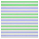 Snow white, Light baby blue, Soft pastel green Fabric