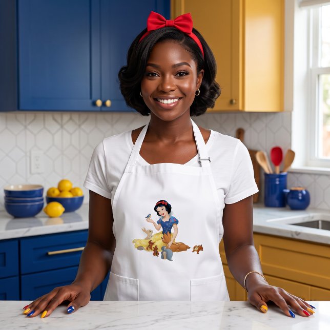 Snow White Long Apron (Creator Uploaded)