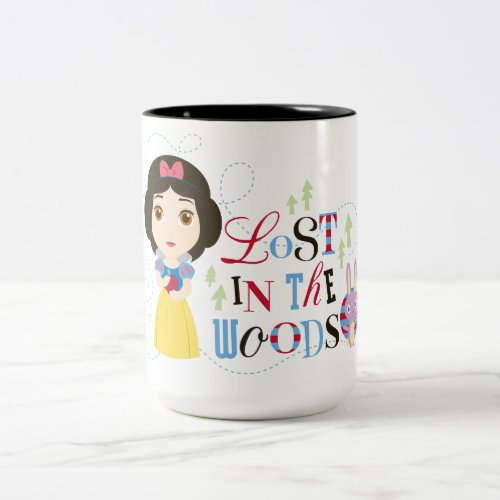 Snow White  Lost in the Woods Two_Tone Coffee Mug