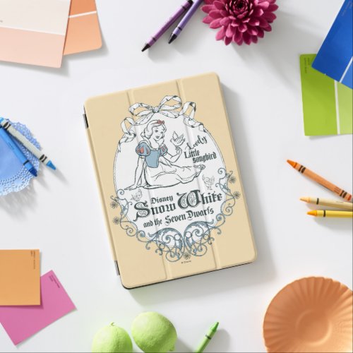 Snow White  Lovely Little Songbird iPad Air Cover