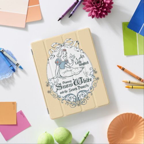 Snow White  Lovely Little Songbird iPad Smart Cover