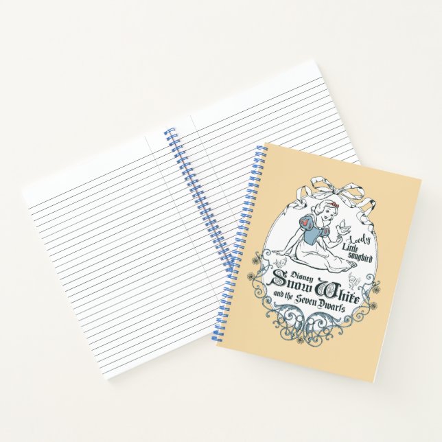 Snow White | Lovely Little Songbird Notebook (Inside)