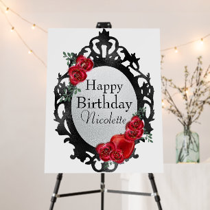 Snow White Magic Mirror and Apple Foam Board