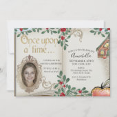 Snow White Magic Mirror Fairy Tale Invitation (Front)