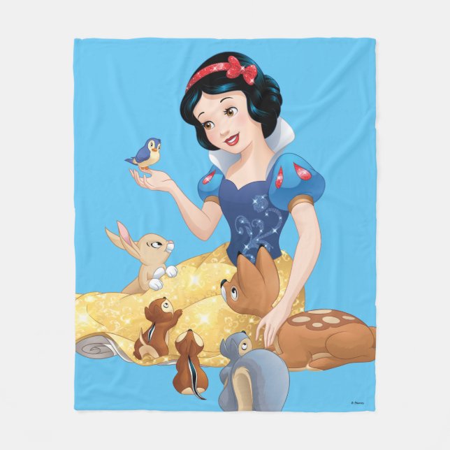Snow White | Make Time For Buddies Fleece Blanket (Front)