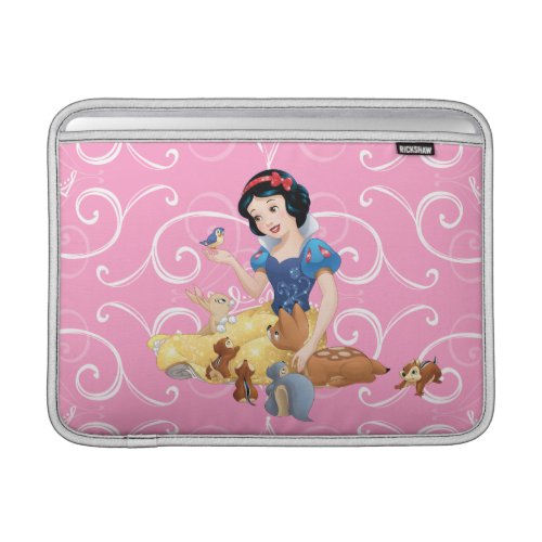 Snow White  Make Time For Buddies Sleeve For MacBook Air