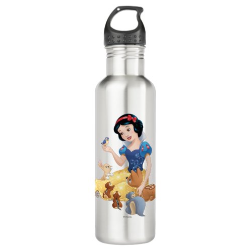 Snow White  Make Time For Buddies Stainless Steel Water Bottle