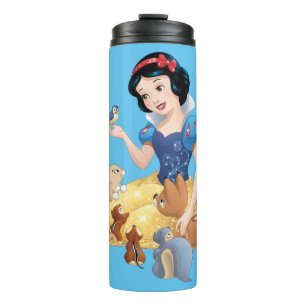 Snow White Make Time For Buddies Thermal Tumbler