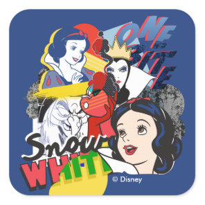 Snow White | One Bite Square Sticker