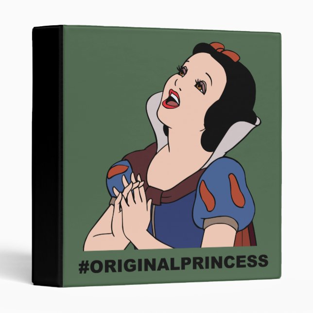 Snow White | #Original Princess 3 Ring Binder (Front/Spine)