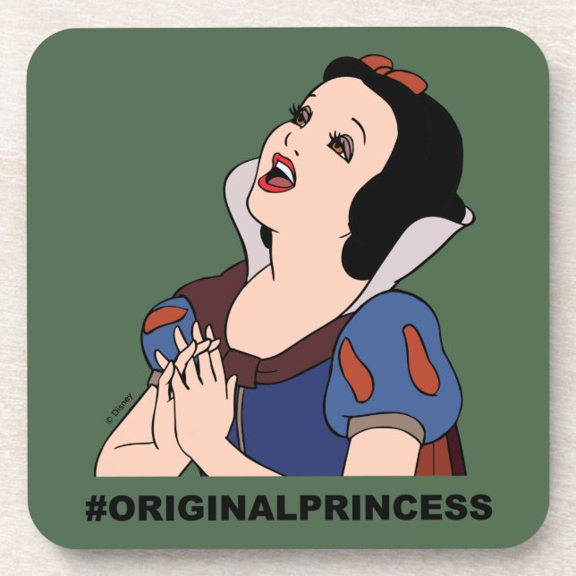 Snow White | #Original Princess Beverage Coaster (Front)