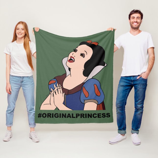 Snow White | #Original Princess Fleece Blanket (In Situ)