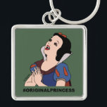 Snow White | #Original Princess Keychain<br><div class="desc">This cute Disney Princess editorial graphic features Snow White and the text,  "#Original Princess."</div>