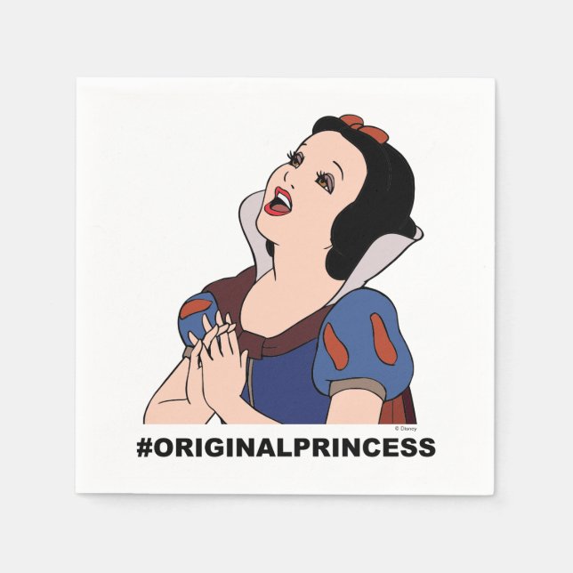 Snow White | #Original Princess Napkins (Front)