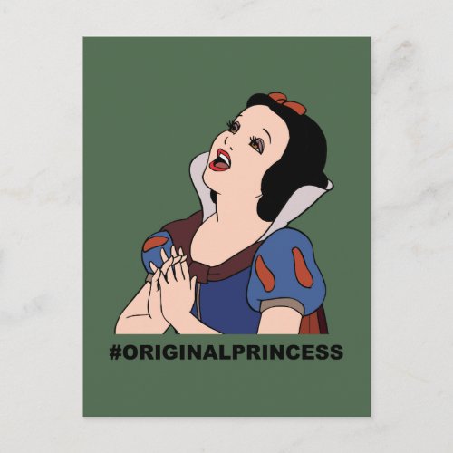 Snow White  Original Princess Postcard