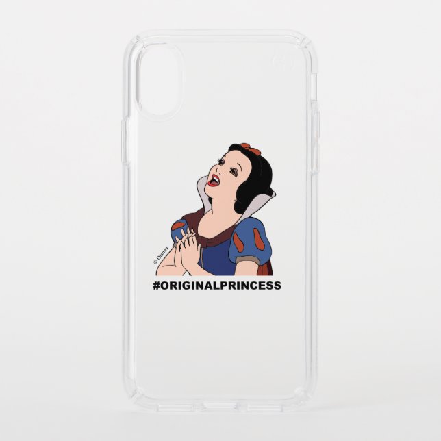 Snow White | #Original Princess Speck iPhone XS Case (Front)