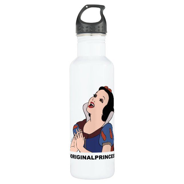 Snow White | #Original Princess Stainless Steel Water Bottle (Front)