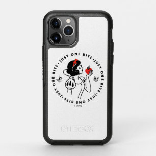 Snow White Outline Graphic "Just One Bite" OtterBox Symmetry iPhone 11 Pro Case