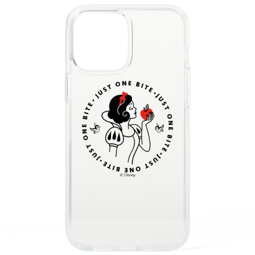 Snow White Outline Graphic "Just One Bite" Speck iPhone 12 Pro Max Case