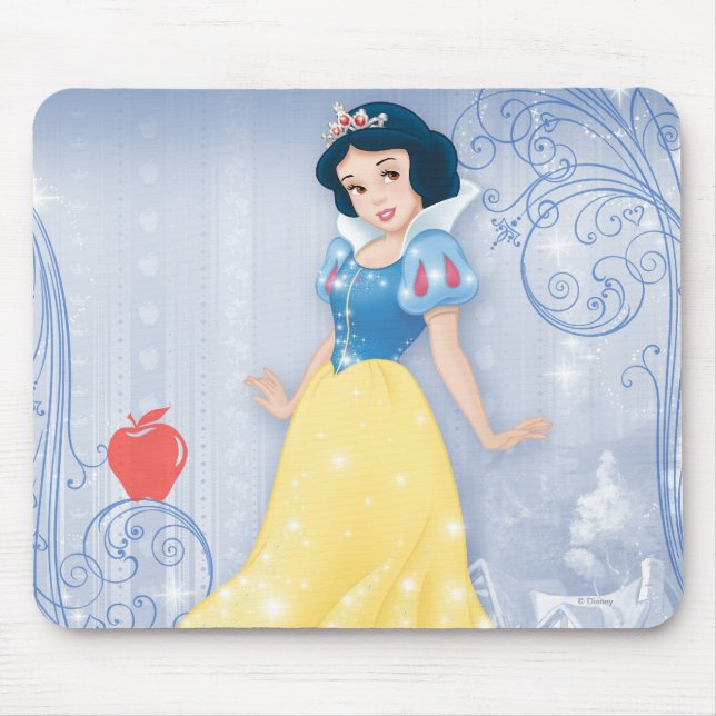 Snow White Princess Mouse Pad (Front)