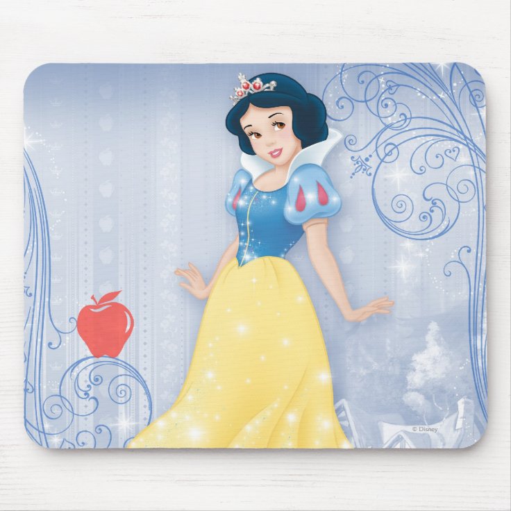 Snow White Princess Mouse Pad Zazzle 
