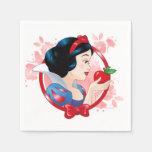Snow White | Red Apple And Bow Napkins