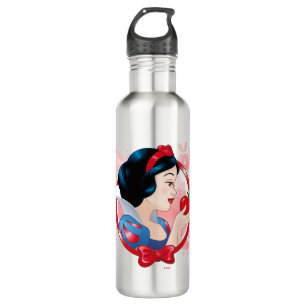 Snow White Red Apple And Bow Water Bottle