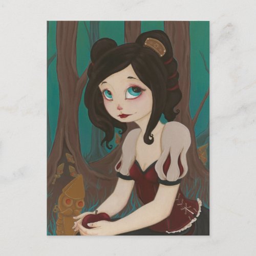 Snow White _ SteamPunK Fairy Tale PostCard