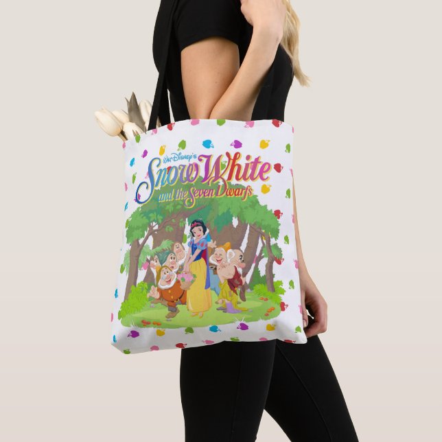 Snow White & the Seven Dwarfs | Wishes Come True Tote Bag (Close Up)