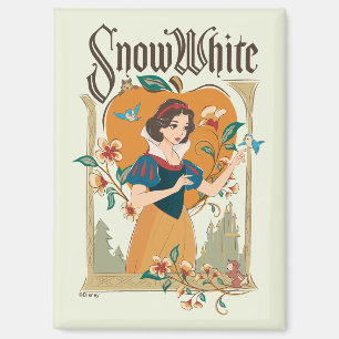 Snow White Vintage Decorative Graphic Magnet