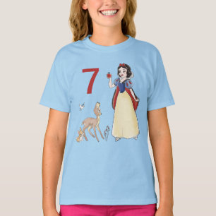 Snow White Watercolor Birthday T-Shirt