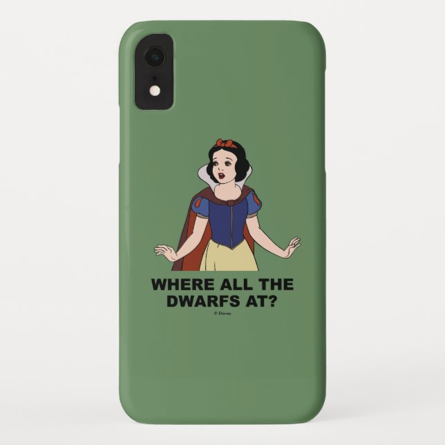 Snow White | Where all the Dwarfs at? Case-Mate iPhone Case (Back)