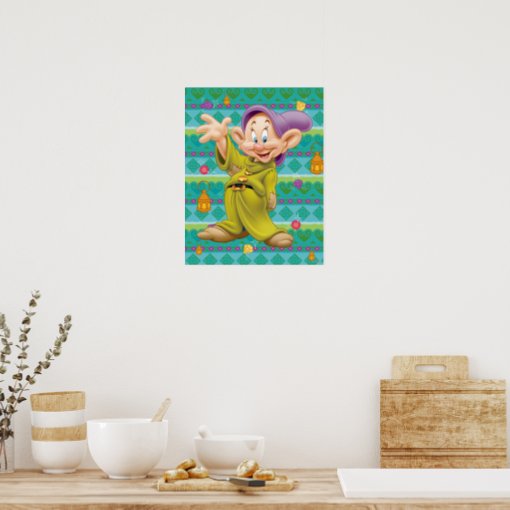 Snow Whites Dopey Poster Zazzle 