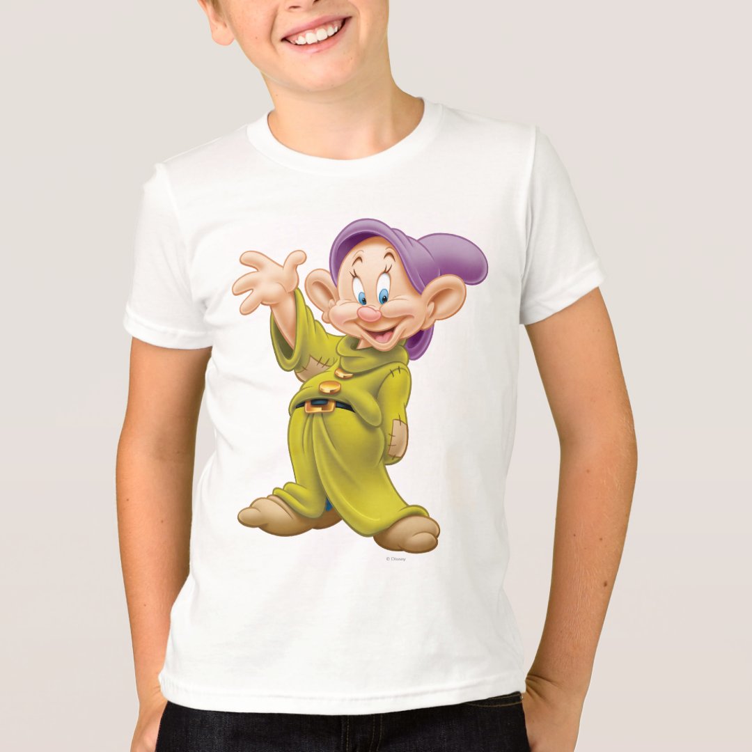 Snow Whites Dopey T Shirt Zazzle 