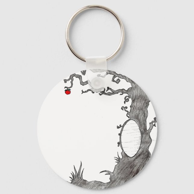 Snow White's Magic Tree Keychain (Front)