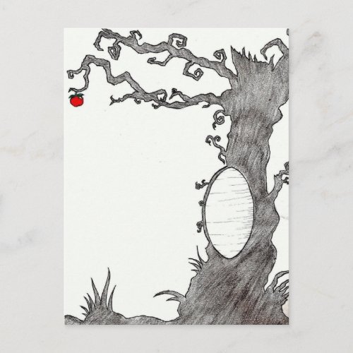 Snow Whites Magic Tree Postcard