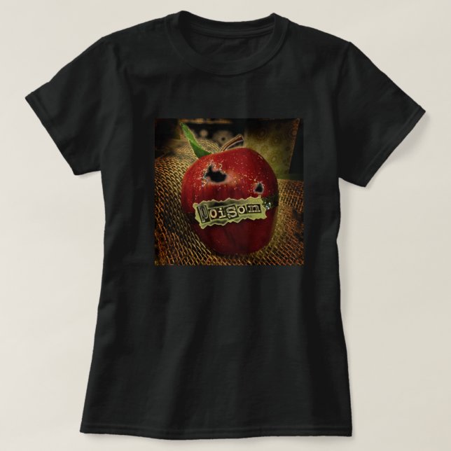 Snow White's Poison Apple T-Shirt (Design Front)