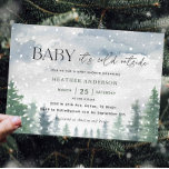 Snow Winter Baby It's Cold Outside Baby Shower Invitation<br><div class="desc">Winter Snow Baby It's Cold Outside Baby Shower Invitation</div>