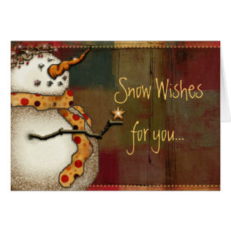 Snow Wishesfor you... Cards
