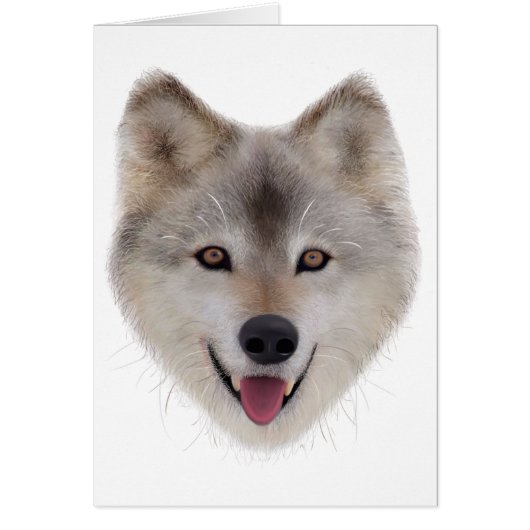 Snow Wolf Sketch Cards (Front)