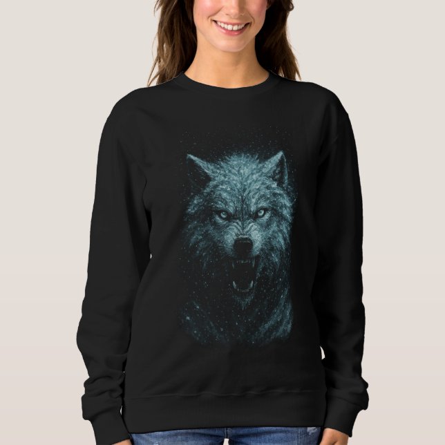 Snow wolf sweatshirt (Front)