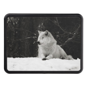 Snow Wolf Tow Hitch Cover