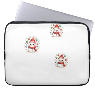 Snow-Woman Laptop Sleeve