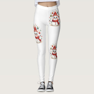 Snow-Woman Leggings