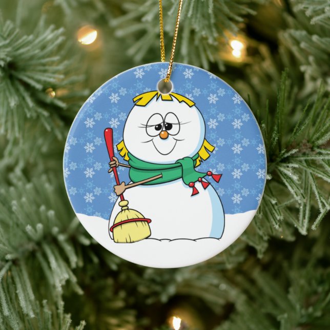Snow Woman Ornament (Tree)