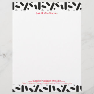 Snow Xmas Stationary and Gifts Letterhead